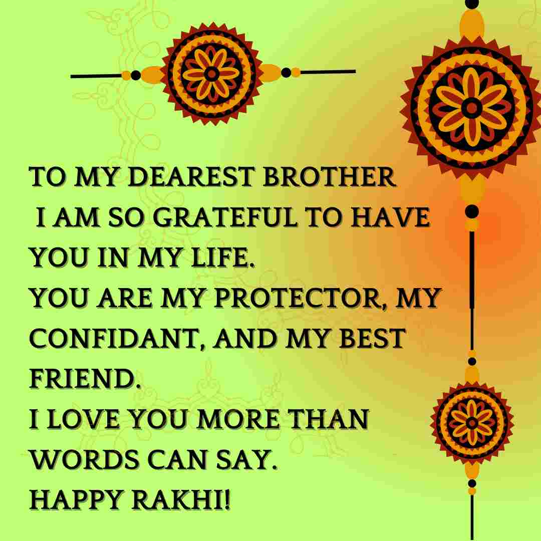 Unique Rakhi Messages for Brother