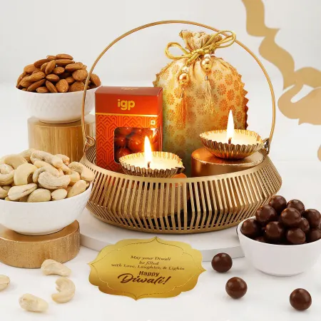 Diwali Goodies Gift Basket